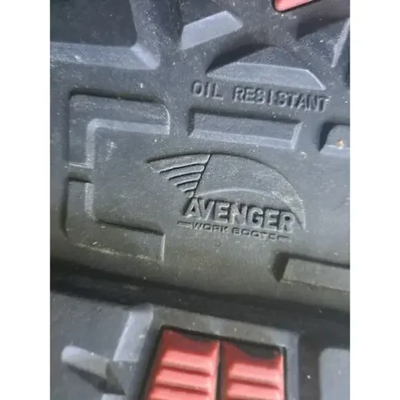 Avenger‎ Steel Toe Work Boots Size 13W Model A7542